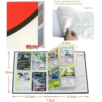 1Set Pokemon V VMAX Särav Kaardi Box Mängides Mängu Kogumine Kauplemise Lahing Carte Album Raamat Korduva Laste Kids Mänguasi Kingitus