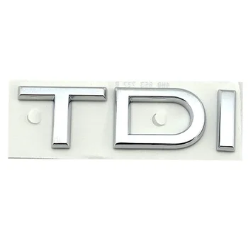 Uus Ehtne Taga Logo 3.0 TDI Chrome ' i Embleem Auto Decal Logo Kleebis A3 A4s4 A5s5 A6 A7 A8 Q7 Q5