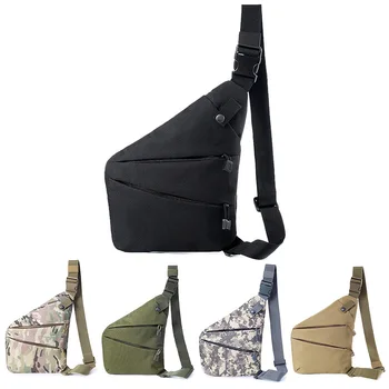 Multi-funktsionaalne taktikaline kott õdus ühe-õla-ja / või vargusevastased rahakott meeste väljas rinnus crossbody kott casual spordi vöö