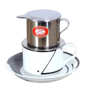 Kohvi Filter Roostevabast Terasest Tegija Pot Ligunema Cup Teenindavad Maitsev Kaasaskantav Roostevabast Terasest Vietnami Kohvi Tilguti Filter