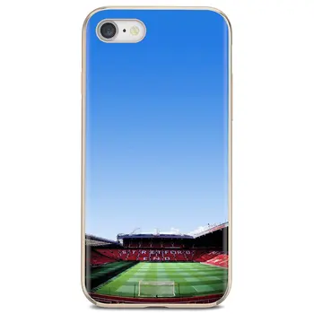 Manchesteri Old Trafford Staadion Jaoks iPhone ja iPod Touch 11 12 Pro 4 4S, 5 5S SE 5C 6 6S 7 8 X-XR, XS Pluss Max 2020 Pehme Juhul Eluase