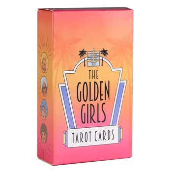 Kuldsed Tüdrukud Tarot Kaarte uurida Oma Tulevase Alates Lanai Tekk kaardimäng Ennustamine Algajatele koos Reisijuht
