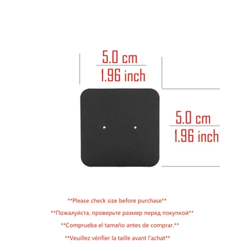 50 Tükki 5x5 7x7 cm Ehted Ekraan kaardid Stud Kõrvarõngas Sõle Pakkimine Omanik Diy Teha Lisaseadmete Hulgimüük