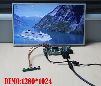 Komplekt B133XW03 V1/B133XW03 V0 Töötleja Juhatuse 1366x768 HDMI-ühilduvate+DVI+VGA Ekraan M. NT68676 LCD LED Ekraan 13.3