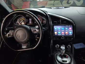 6+128G Tesla IPS Ekraan Audi R8 Android 10.0 juhtseade GPS Navigation Auto, WiFi, Video, Audio Raadio Vastuvõtja Multimedia Stereo