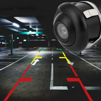 CCD HD Öise Nägemise 360 Kraadi Auto tahavaate Kaamera Vaate Auto Ees Tagurdamine Backup Jälgida Universaalne Kaamera Backup Si I3P0