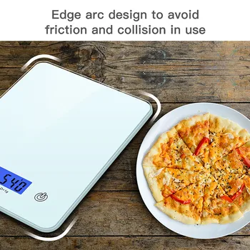Köök Leibkonna Toidu Küpsetamine Väike 5KG Grammi Kaalu Täpne Lugemine Elektroonilise Skaala Suur LCD Ekraan Selgemaid Näidud c50