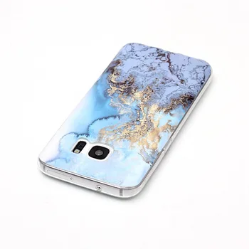 Samsung Galaxy S7 juhul Marmor Tekstuur Vastupidav Pehme Slim TPÜ silikoonkummist Mobiiltelefon Case For Samsung Galaxy S7 Serv G9350