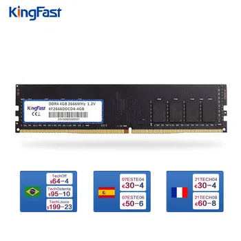 KingFast memoria ram ddr4 4GB 8GB 16GB 2666 DDR 4 2666MHz RAM UDIMM 1.2 V DDR4 Mälu RAM-i ARVUTI Töölaual