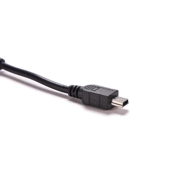 Mini 5p Mees USB 2.0 Type A Female Pesa OTG Host Adapter Lühike Kaabel