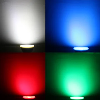 AC 85-265V RGB Led Lamp RGBW/RGBWW GU10 Led Tõmbamisega Min Energiasäästu Valgus Memory110V/220V 5W 500lm +pult