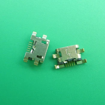 100tk Jaoks HUAWEI Y515 Mikro Mini USB Laadimise Pistik Pistik Port Jack Socket Dokk Asendamine Varuosade Naine