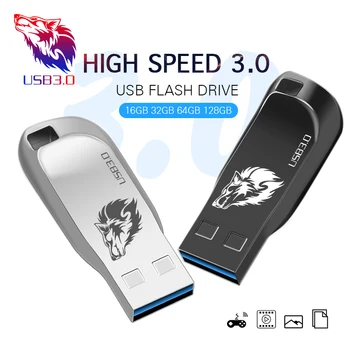 Reaalne võimsus USB Flash Drives 64gb 128gb, mini-usb-8 GB 16 GB 32 GB metallist pastapliiats sisestage usb-disk flash mälukaart pendrive stick