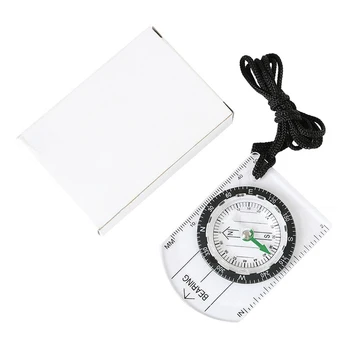 Creative Kaardi Mõõtkava Mõõtmise Kompass Portable Multi-funktsionaalne Väljas murdmaa-Klassiruumis Õpetamise Kompass Telkimine Vidinaid