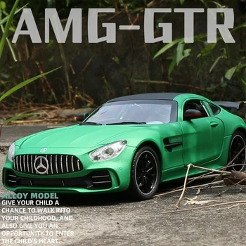 1:32 Benz GTR AMG-GTR Sulamist sportauto Mudel Diecast Metal Mänguasi Sõidukite Auto Mudel Kõrge Simulatsiooni Heli Kerge Laste Mänguasi Kingitus