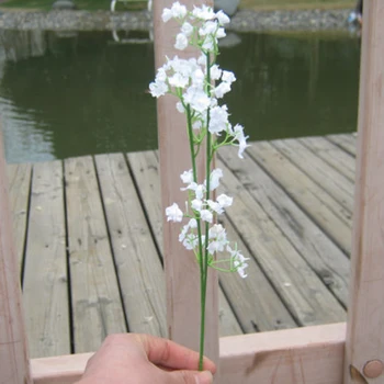 1tk tehislilled Võltsitud Gypsophila Valge Lapsi Hinge DIY Lille Kimbud Sünnipäeva Pulm Kodu Kuuluvad Taime-Decor