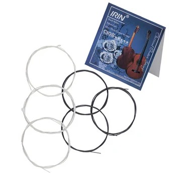 C101 Black Nylon Fiber Classical Guitar Replacement 6 Strings Set