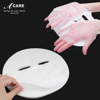 ACARE 50tk Tihendatud Näo Mask Paber Ühekordselt Näo Maskid Paberid Looduslikud nahahooldustooted, mis on Pakitud Maskid DIY Meik Tööriist