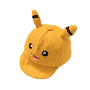 Uus Pokemon Cartoon Pikachu Armas Moe Pesapalli Müts Päike Müts Suvel Väljas Varju Hingav Laste Müts Baby Müts Poisid Tüdrukud