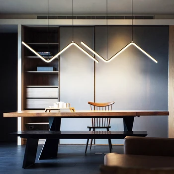 LED Kaasaegne Lühter Lamp elutuba Magamistuba, Söögituba, Köök Kerge Home Decor Minimalistlik Peatamise põhjal Võistluskalendri