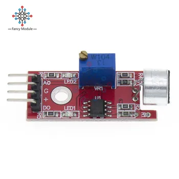 10tk Tundlik Heli Mikrofon Avastamise Sensor Moodul Arduino AVR PIC-Kõrge Tundlikkus Heli Mikrofon Andur