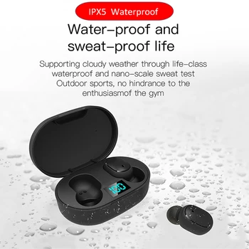Uus Mini E6s Smart Digital Bluetooth Sport Peakomplektiga Juhtmeta Stereo-Kõrva jaoks Kõik Nutitelefonid