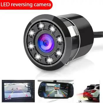 8 LED Auto tahavaate Reverse Parkimine HD-Kaamera on Veekindel, Löögikindel proofnight Visioon Auto Kaamera Autod Tarvikud 2021 Uus