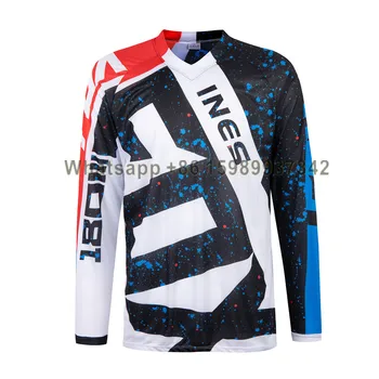 Camiseta transpirable de verano al aire libre para ciclismo profesional Rebane, ropa para bicicleta de montaña, jersey de motocicli