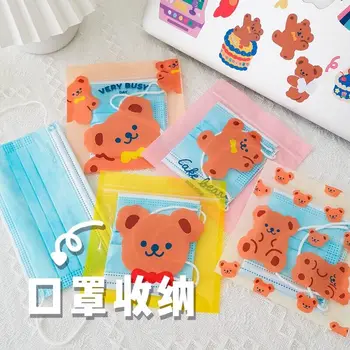 10tk Armas Karu Toidu Sulgemise Taskud Korea Kawaii Ziplock Kott Pakendi Kott Leibkonna Ladustamise Kott Ins Cartoon Mündi Rahakott