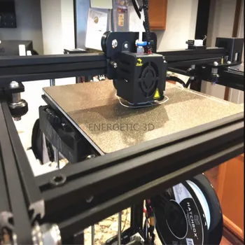 ENERGILINE Kohandatud 300x250mm QIDI X-Max pulbervärvitud Lehtmetallist,Tekstuuriga Ja Sile PEI Kevadel Ehitada Terasest Plaat 3D Printeri Osad