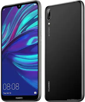 Nutitelefoni Huawei y7 pro 2019 4 GB RAM 64 GB ROM Snapdragon 450 Mobile Telefon Sõrmejälje 4000 mAh mobiiltelefoni