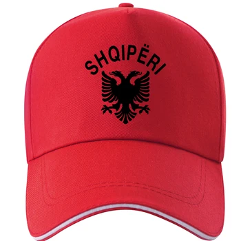 Albaania Eagle Baseball Cap Tasuta Custom Nimi Trükitud Fotod Päike Müts Hip-Hop Müts Aednik Müts Reisi Ühise Põllumajanduspoliitika Isa Ühise Põllumajanduspoliitika Armastavad Kork