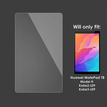 Näiteks Huawei MatePad T8 Tablett Karastatud Klaasist Ekraan, Full Coverage Kaitsekile
