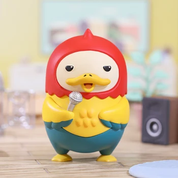 POP MART Duckoo-Minu Pet Seeria Pime Kast Kollektsiooni Nukk Laekuva Armas Tegevus Kawaii looma mänguasi arvandmed tasuta shipping
