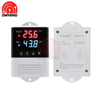 DTC1110 AC 110V 220V LED Digital Temperature Controller, Termostaat Thermoregulator Andur Arvesti Inkubaator Külmkapp Küte Jahutus