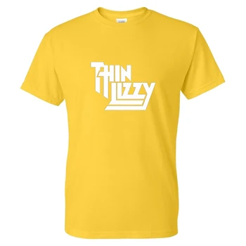 2021 Uus-Rock Bändi Thin Lizzy T-särk (Solid Color Retro O-Kaeluse jaoks Naljakas Tshirt Meeste/Naiste Sport Vabaaja Puuvillane Graafiline Tees