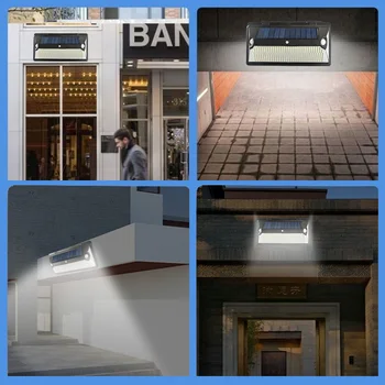 Väljas 360/720 LED Päikese Valgust Päikesevalguse Veekindel Street Väljast Seina Lamp PIR Liikumisandur, Öise Turvalisuse Aia Valgustus
