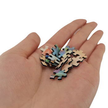 150 Tükki Tasku Kaasaskantav Mini Katseklaasi Puzzle Täiskasvanud Dekompressiooni Puzzle Tüdruk Kingitus Puzzle Design Juhuslik Toimetaja