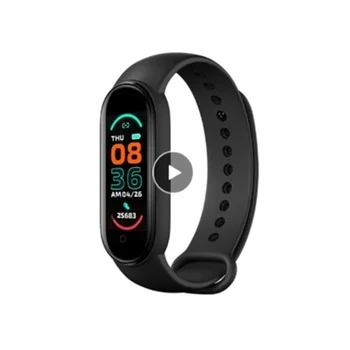 M6 Smart Watch Multifunktsionaalne Spordi Fitness Tracker Südame Löögisageduse, vererõhu Monitor Veekindel Värv Ekraan, Android ja IOS
