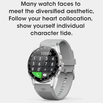 360*360 HD IPS Ekraan, Bluetooth Kõne mehed Smart watch Südame Löögisageduse Monitor IP68 Ujuda Sport Smartwatch Kohandatud Kiirklahvid Android ja IOS