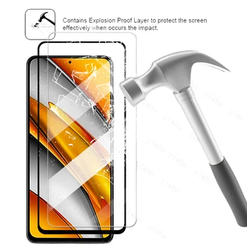 Telefon Juhtumi puhul Xiaomi Poco F3 Karastatud Klaasist kohta Poco X3 Nfc M2 M3 Pro Vähe F3 Poko Poxo F 3 Pocophone Xiomi Kaamera Klaas