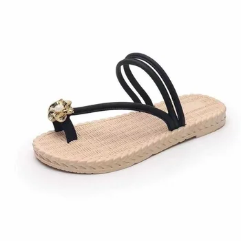 2021 uued sandaalid ja sussid suvel kanda kõik-mängu celebrity net varbavahed stiilis beach moe naiste sandaalid