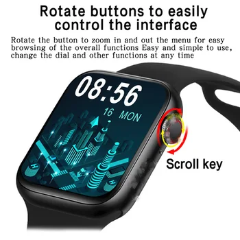 Smart Watch Mehed HW22 Pro Series 6 Sport Bluetooth Kõne EKG, vererõhu -, Südame Löögisageduse Fitness Naiste Smartwatch Apple Android