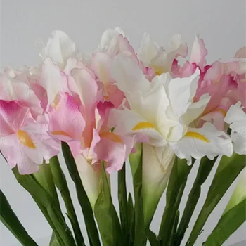 60cm kõrge 5tk kunstlik Võhumõõk flower&kunstlik Iris&kunstlik pärsia Fleur de Lys&fleur-de-lis&kunstlikku lille-de-luce