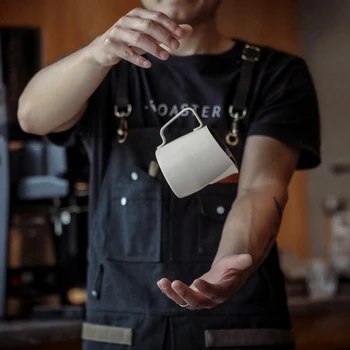 Roostevabast Terasest Piima-Le Kann Espresso Kohvi Barista Käsitöö Latte Cappuccino Piim, Koor Piimavahustaja Tassi Kann Kannu Tegija