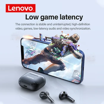 Lenovo LP40 Originaal Bluetooth Kõrvaklappide Peen Kompaktne HD Kõne Hääl Assistent Gaming Kõrvaklapid Viivitamata IPX5 Veekindel