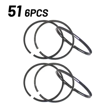 6tk õhukompressor Piston Ring Kit Õli Ringi Õhk Pumba Tarvikud, Osad, 50, 49, 51 Piston Ring Set Roller ATV
