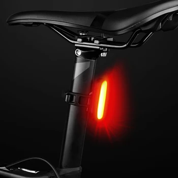USB Laetav LED Bike Jalgratta Rattasõit Ees Taga Saba Valgus Lamp, Veekindel