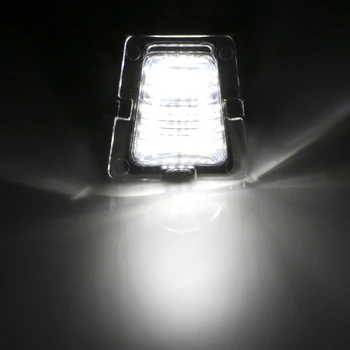 Kõrge Luumenit Auto Litsents Hele Valge LED Arv numbrimärk Valgus Auto Tarvikud Jeep Nääkleja JK JKU 2007-2018