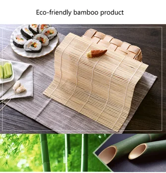 DIY Bambusest Sushi Tegija Jooksva Mati Sushi Vahendid Riis Rullid Köök Vidin Jaapani Toitu Riisi Rulli Hallituse Toiduvalmistamise Tarvikud